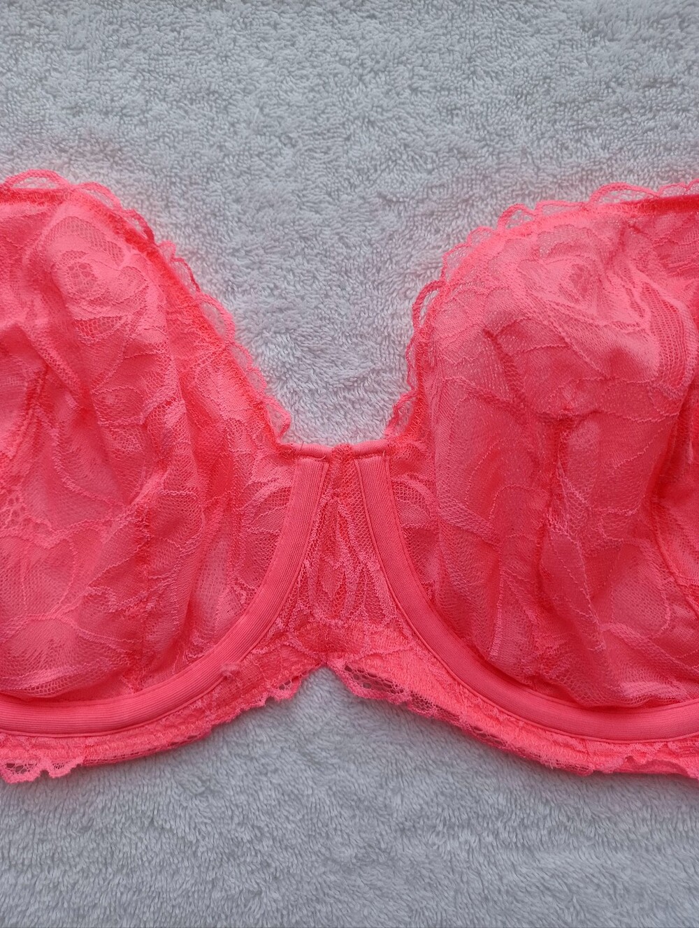 Cacique Lace Underwire Bra, Size 36F - Picture 7 of 16